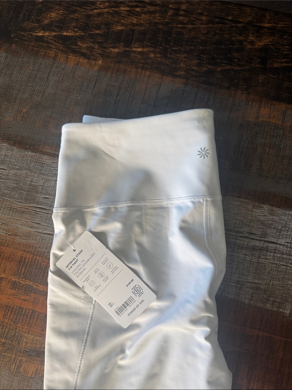 Athleta White High-Rise Leggings